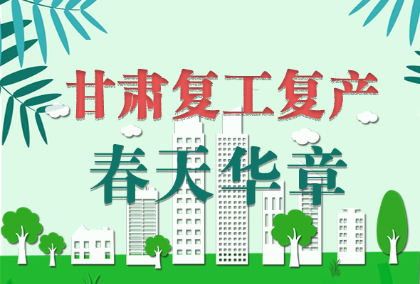 圖解|看！甘肅復工復產(chǎn)的“加速度”