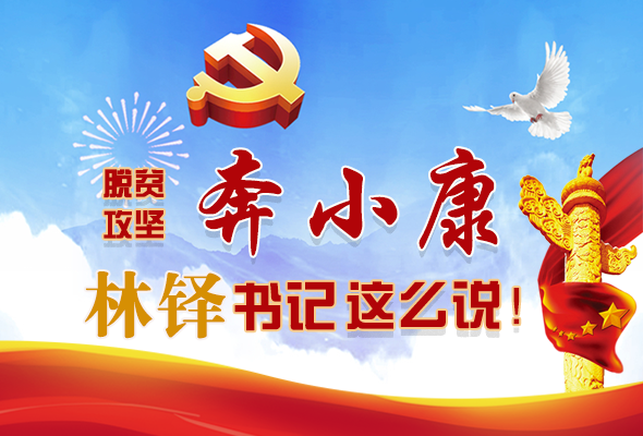 長圖|脫貧奔小康，林鐸書記這么說！