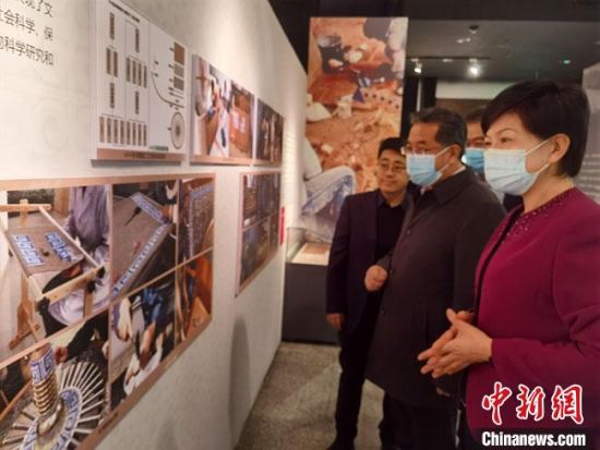 圖為展覽現(xiàn)場(chǎng)?！●T志軍 攝