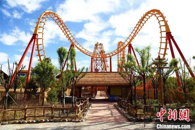 圖為嘉峪關(guān)方特歡樂世界。(資料圖) 趙海宏 攝