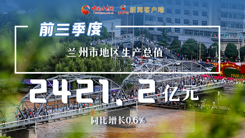 海報(bào)|穩(wěn)中有進(jìn)，蘭州市前三季度進(jìn)度條這樣刷新！