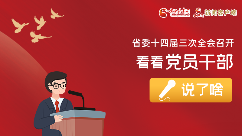 圖解|事關甘肅省委十四屆三次全會，黨員干部這么說！
