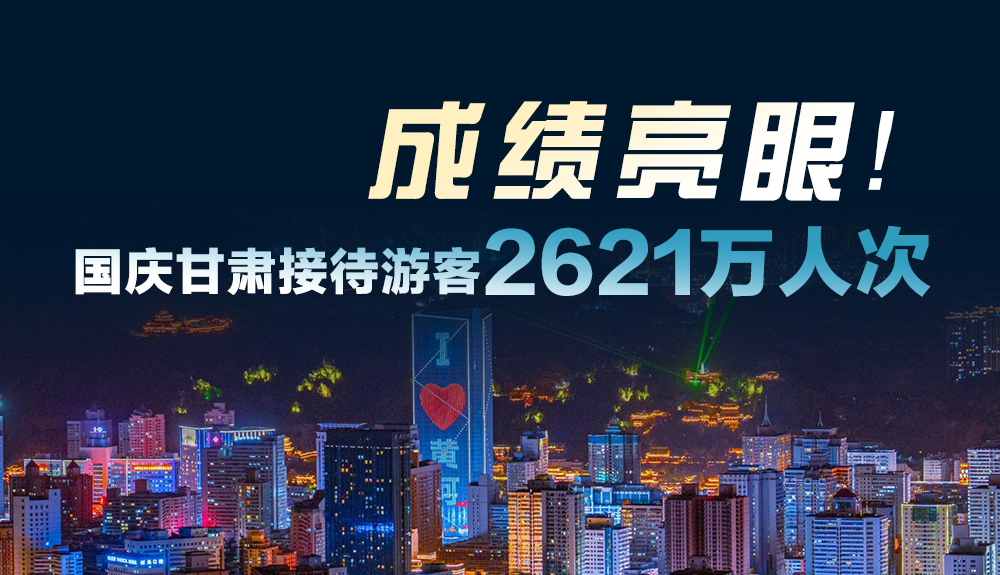 成績(jī)亮眼！國慶甘肅接待游客2621萬人次