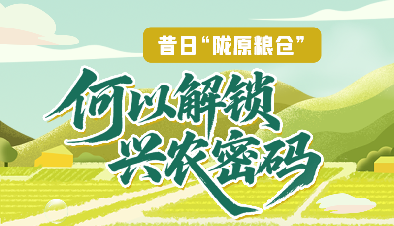 【理響中國(guó)·話隴點(diǎn)睛（3）】昔日“隴原糧倉(cāng)”，何以解鎖“興農(nóng)密碼”
